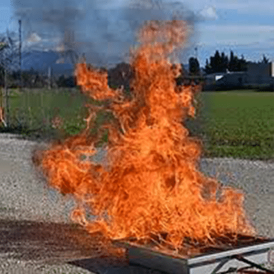 Formation incendie bac